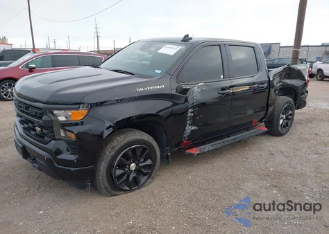 2022 Chevrolet Silverado 1500 4Wd Short Bed Custom from USA, damaged, VIN 1GCPDBEK8NZ610112